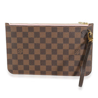 Damier Ebene Canvas Neverfull Pouch