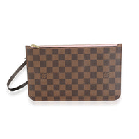 Damier Ebene Canvas Neverfull Pouch