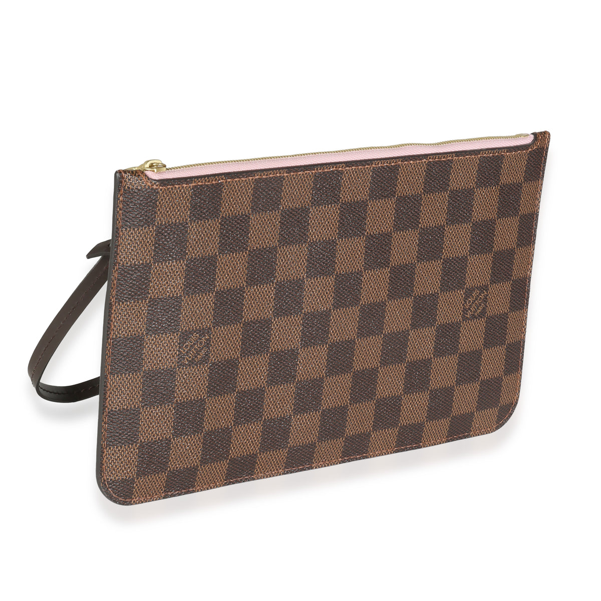 Damier Ebene Canvas Neverfull Pouch