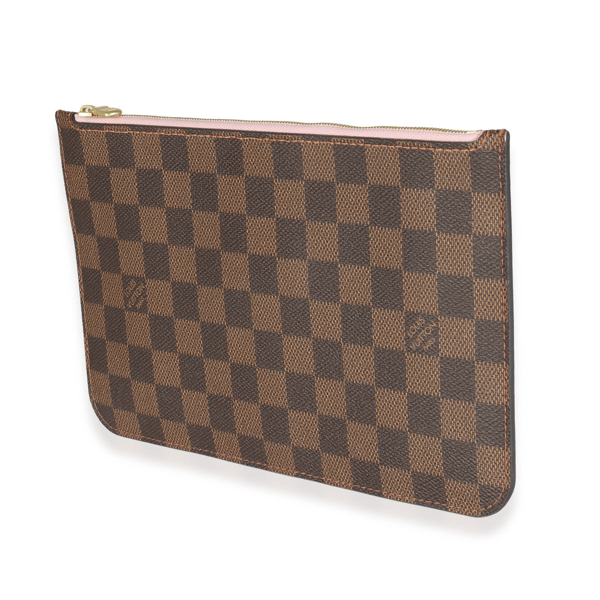 Damier Ebene Canvas Neverfull Pouch