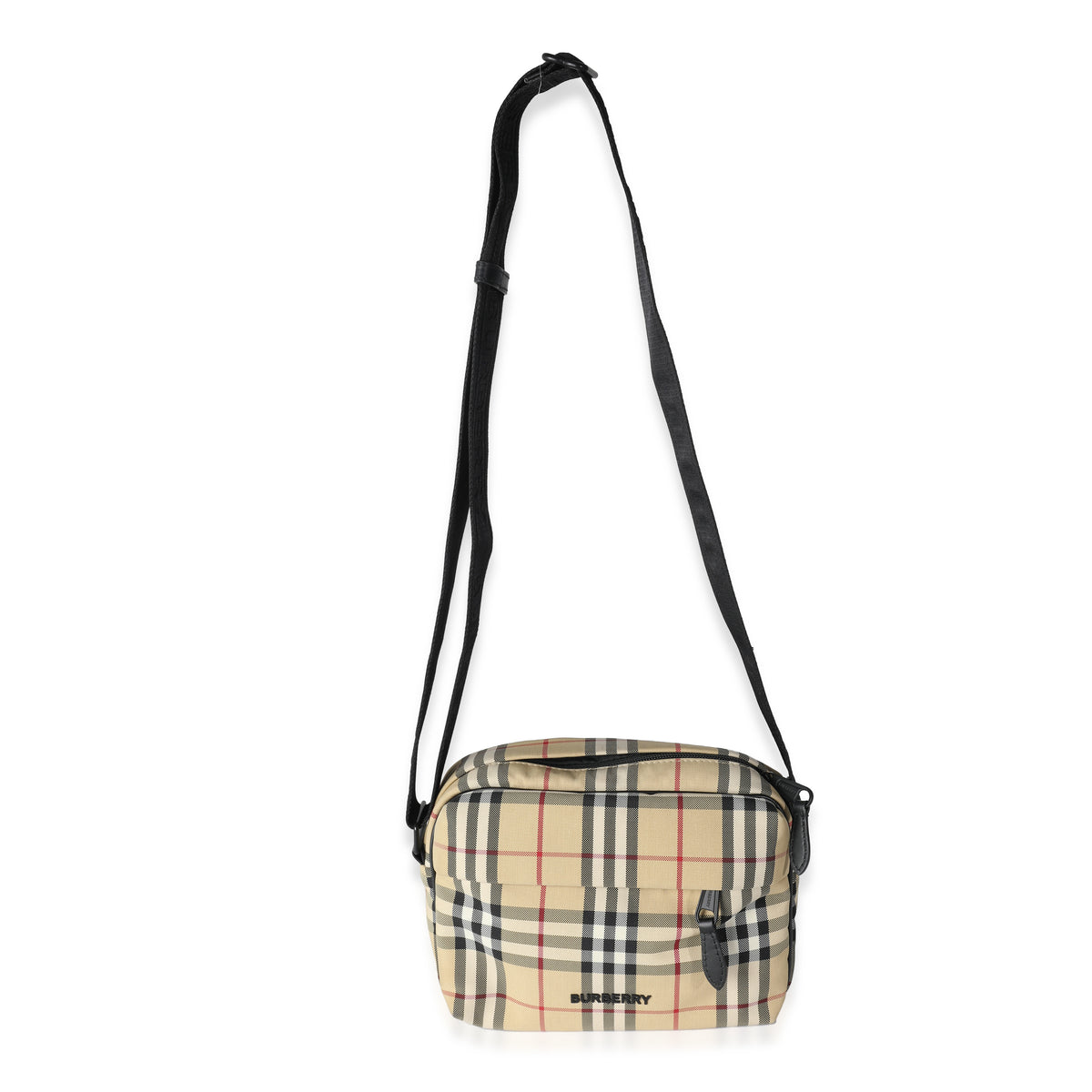 Archive Beige Nylon Vintage Check Paddy Bag