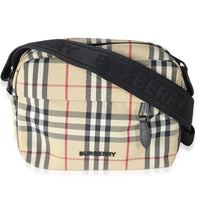 Archive Beige Nylon Vintage Check Paddy Bag