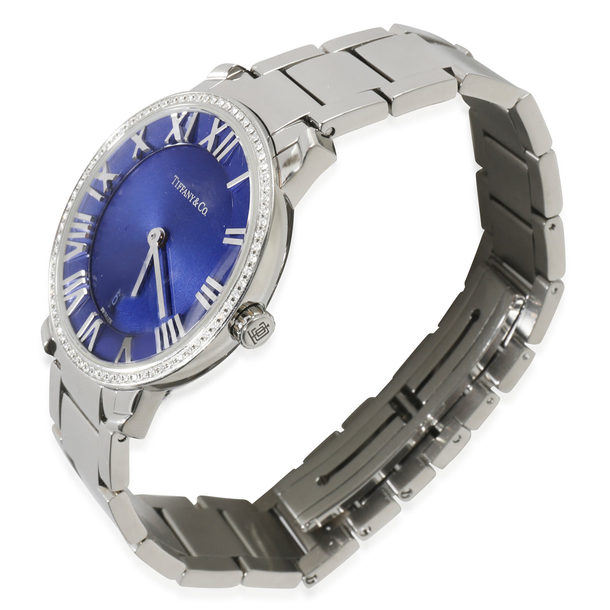 Atlas 2-Hand 34876193 Womens Watch in  Stainless Steel 0.14 CTW