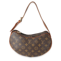 Monogram Canvas Croissant PM