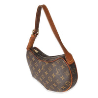 Monogram Canvas Croissant PM