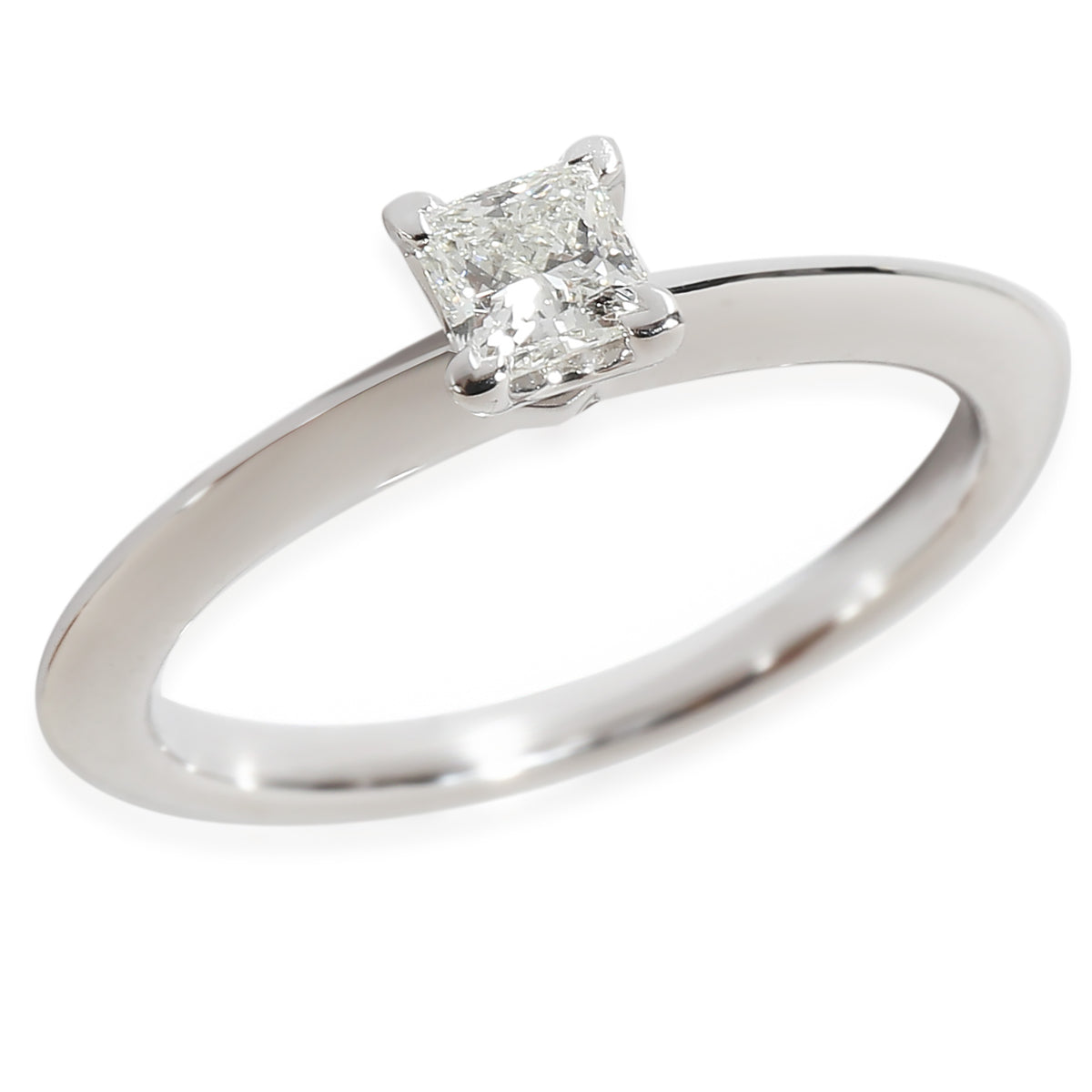 Princess Diamond Engagement Ring in  Platinum I VS1 0.21 CTW