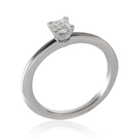 Princess Diamond Engagement Ring in  Platinum I VS1 0.21 CTW