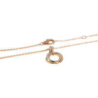 Trinity Fashion Necklace in 18k 3 Tone Gold 0.05 CTW