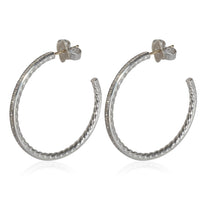 Petite Pave Collection Earrings in  Sterling Silver 0.64 CTW