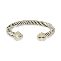 Cable Collection 7mm Bracelet in 14k Yellow Gold/Sterling Silver