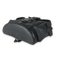 Louis Vuitton Black Taurillon Nano Christopher Handbag clasp