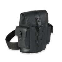 Louis Vuitton Black Taurillon Nano Christopher Handbag pv