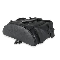 Louis Vuitton Black Taurillon Nano Christopher Handbag clasp