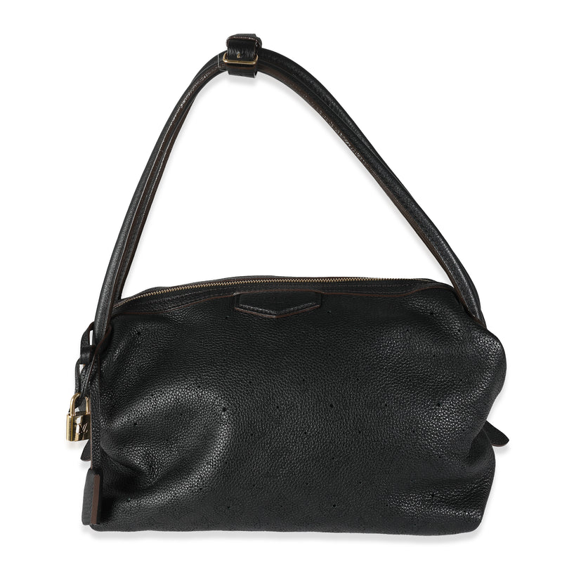 Louis Vuitton Black Monogram Mahina Galatea PM Handbag fv