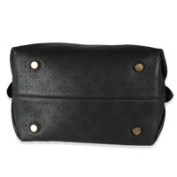 Louis Vuitton Black Monogram Mahina Galatea PM Handbag stamp