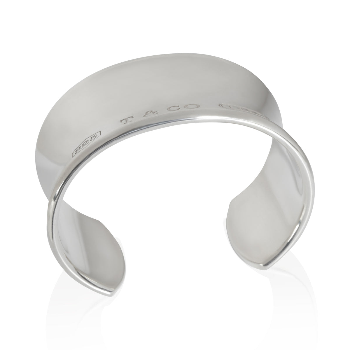 1837 Wide Cuff Bracelet in  Sterling Silver