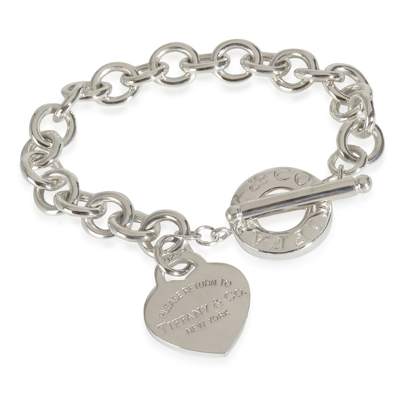 Return To Tiffany Heart Tag Bracelet in Sterling Silver