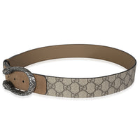 Beige GG Supreme Canvas Dionysus Belt 95/38