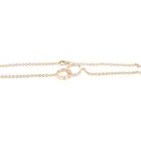 Love Interlocking Circle Necklace in 18k Yellow Gold