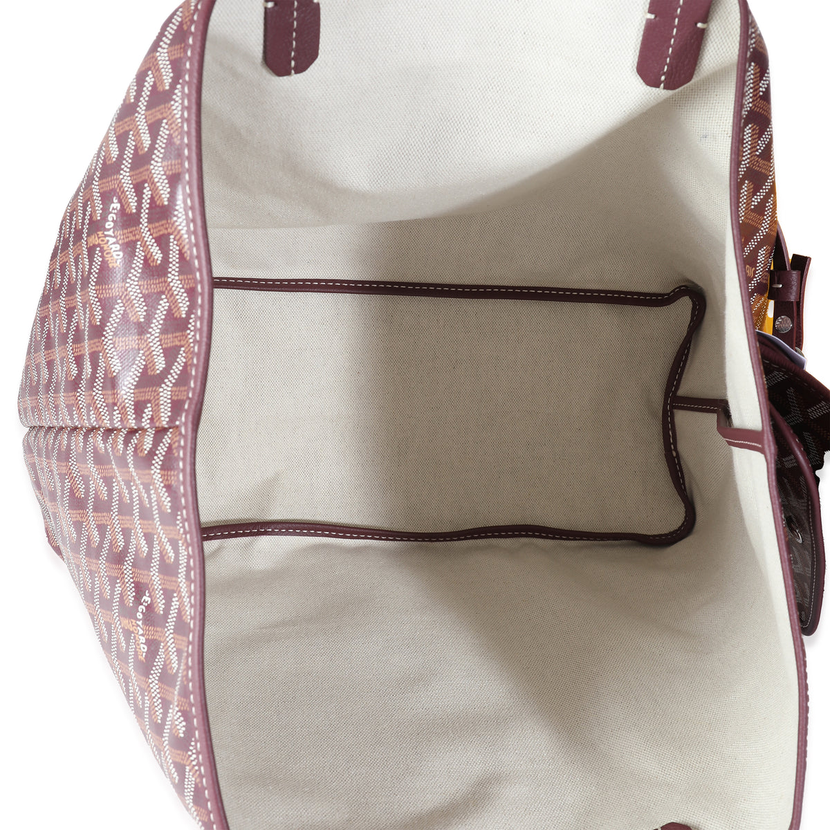 Burgundy Goyardine Canvas Saint Louis PM