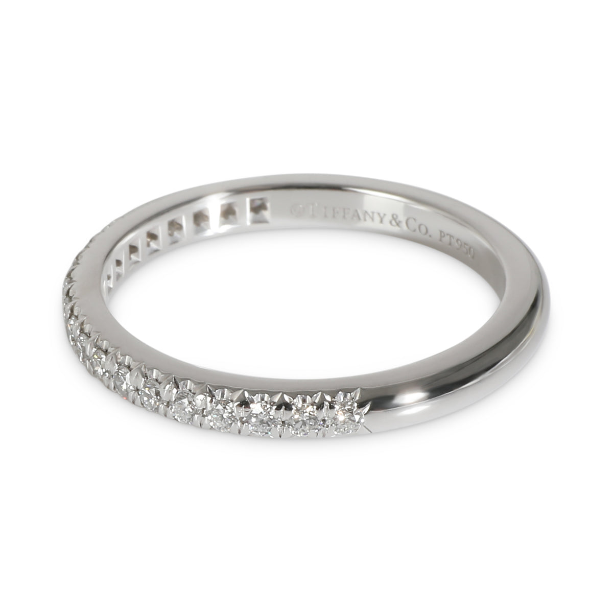 Soleste Half Eternity Band in Platinum 0.17 CTW