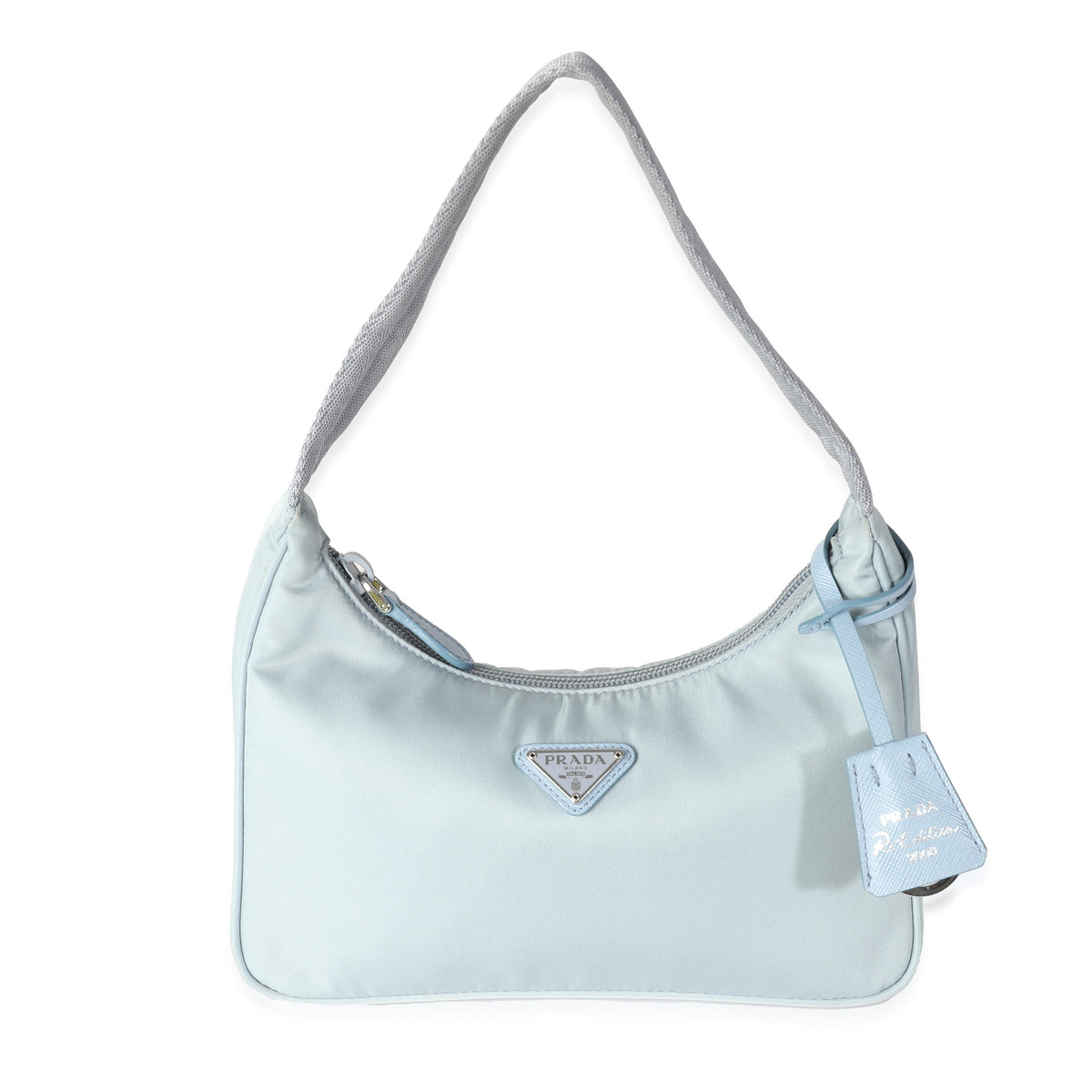 Light Blue Re-Nylon Re-Edition 2005 Mini Hobo