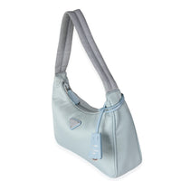 Light Blue Re-Nylon Re-Edition 2005 Mini Hobo