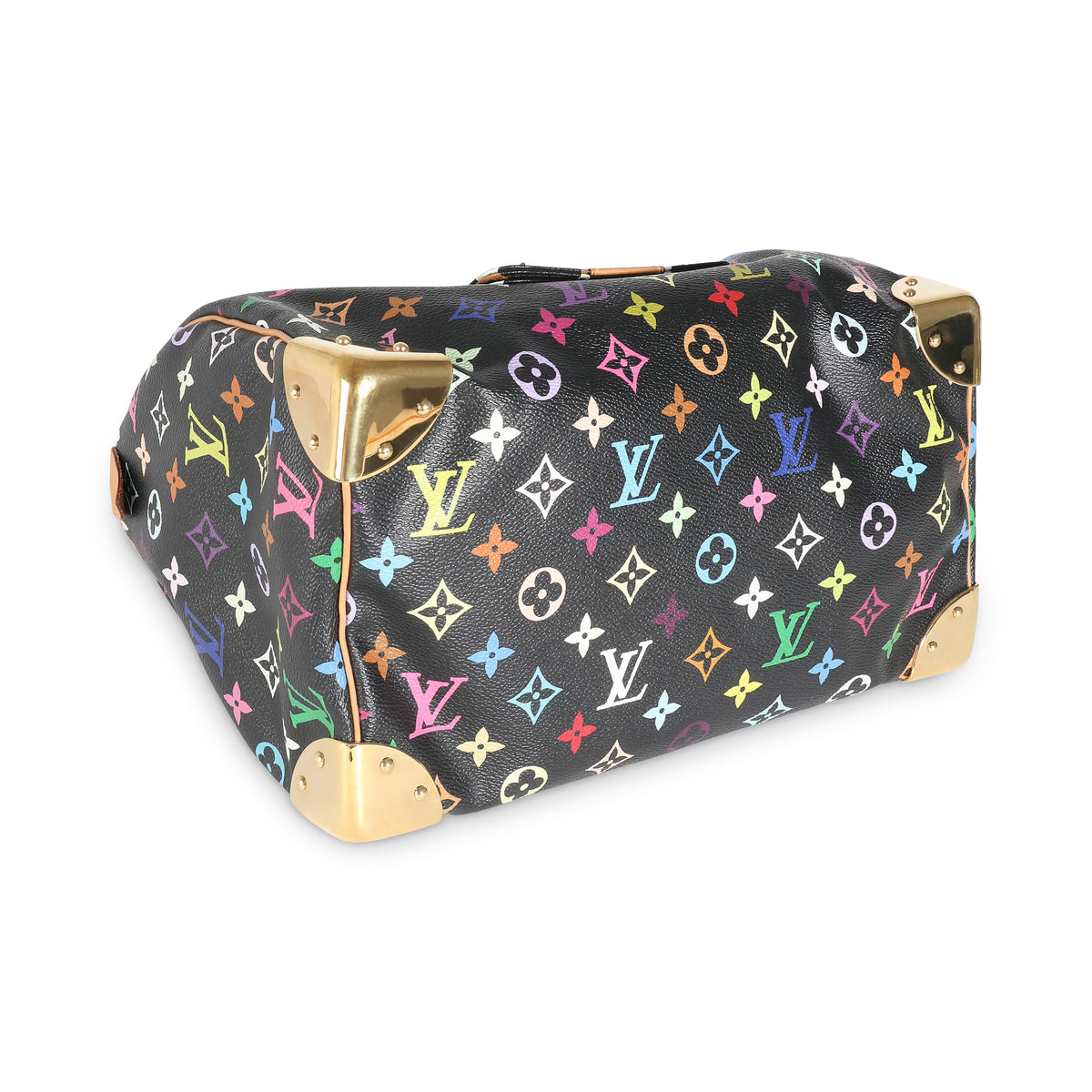 Black Multicolor Canvas Speedy 30