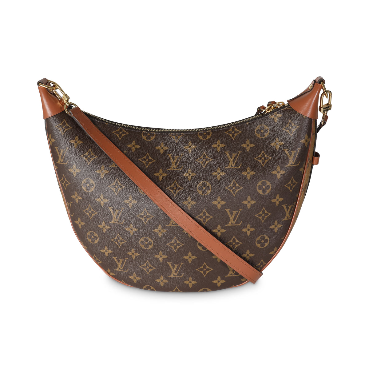 Reverse Monogram Canvas Loop Hobo