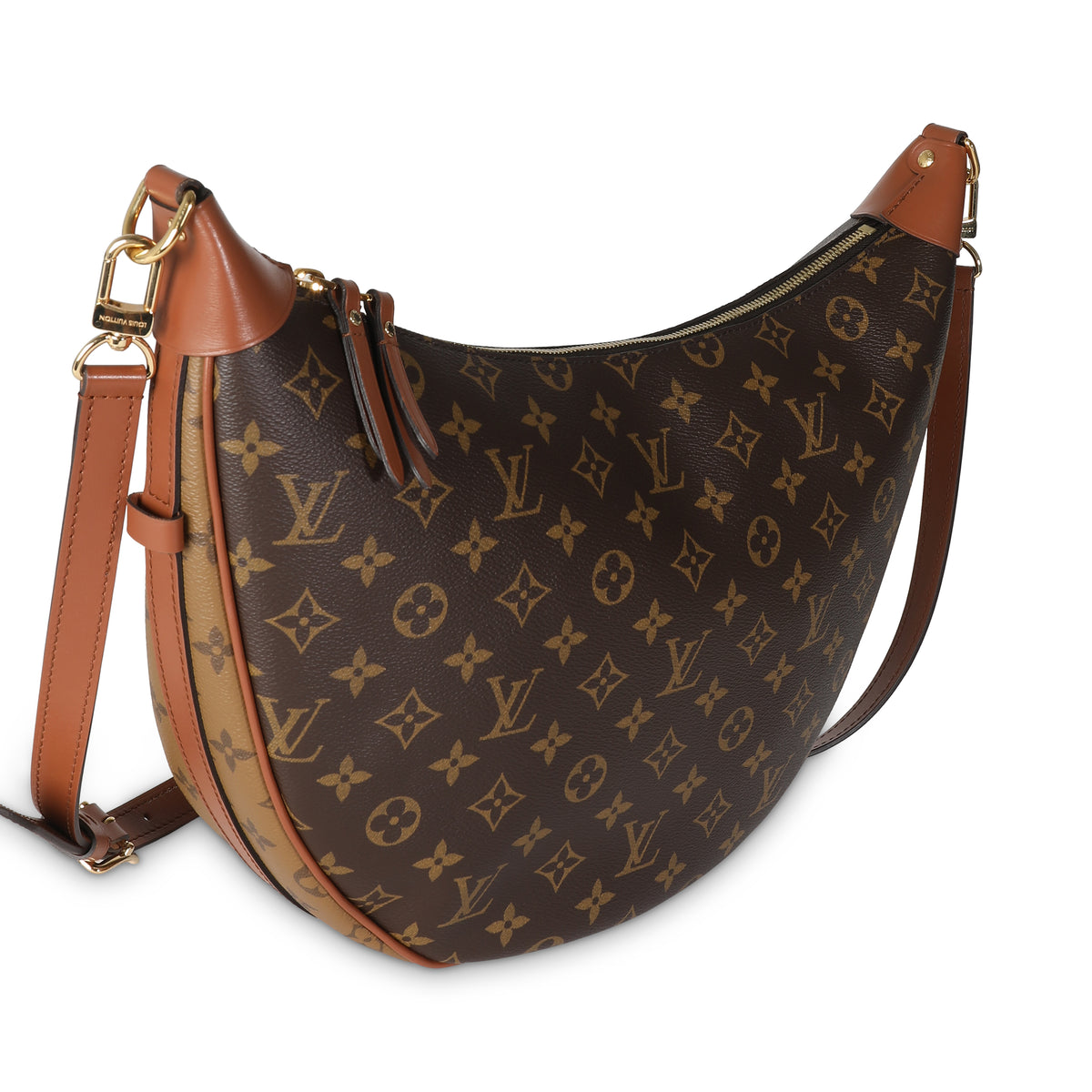 Reverse Monogram Canvas Loop Hobo