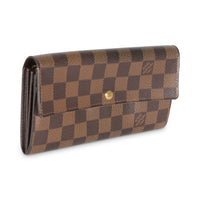 Damier Ebene Canvas Sarah Wallet