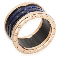 B.zero1 Lapis Lazuli Ring in 18k Rose Gold