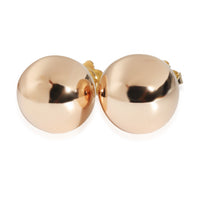 Ball Earrings in 18k Yellow Gold