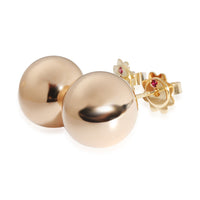 Ball Earrings in 18k Yellow Gold