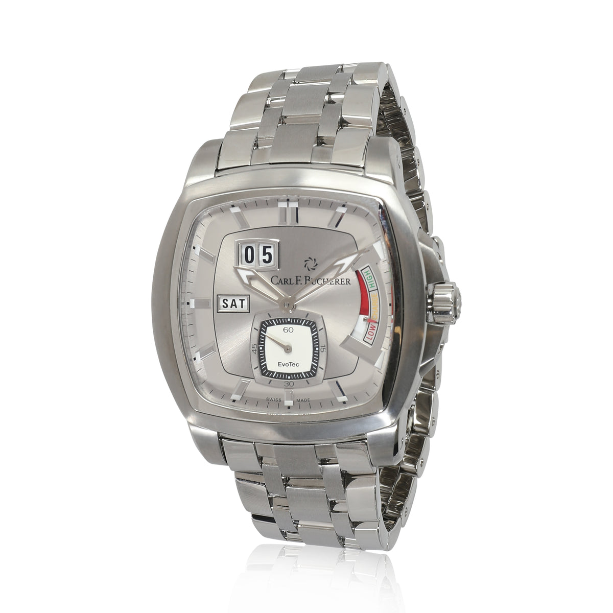 Carl F. Bucherer Patravi EvoTec 00.10627.08.63.21 Men's Watch in  Stainless Stee fv