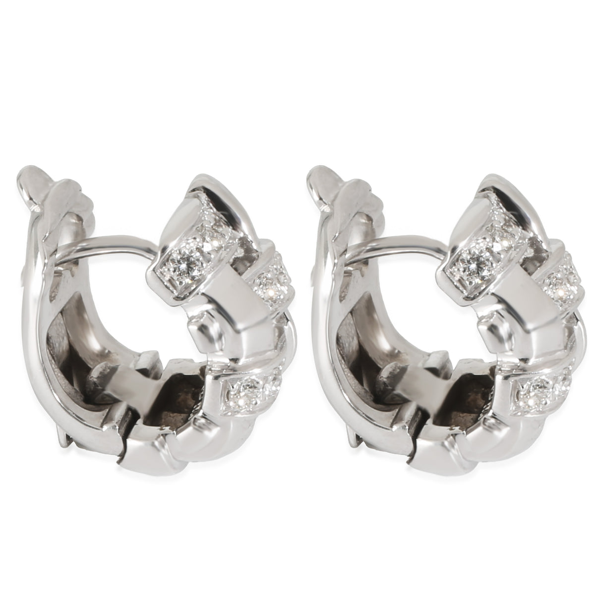 Vennerie Basket Weave Diamond Earring, 1/3 Ctw.