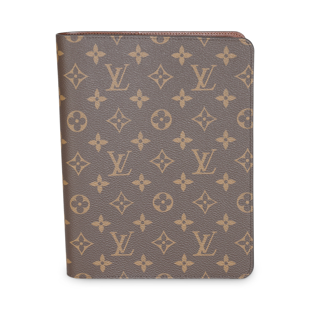 Monogram Canvas Desk Agenda Cover