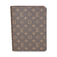 Monogram Canvas Desk Agenda Cover