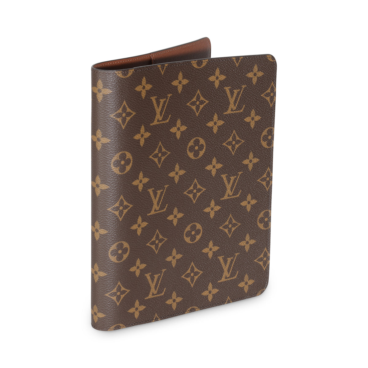 Monogram Canvas Desk Agenda Cover