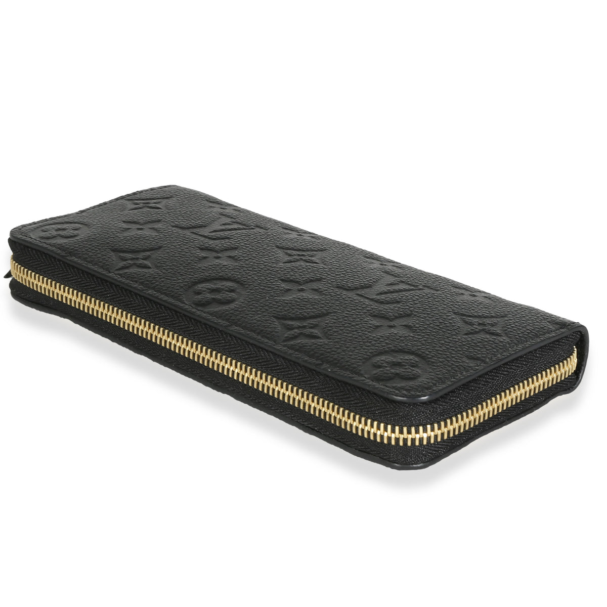 Black Monogram Empreinte Clemence Wallet