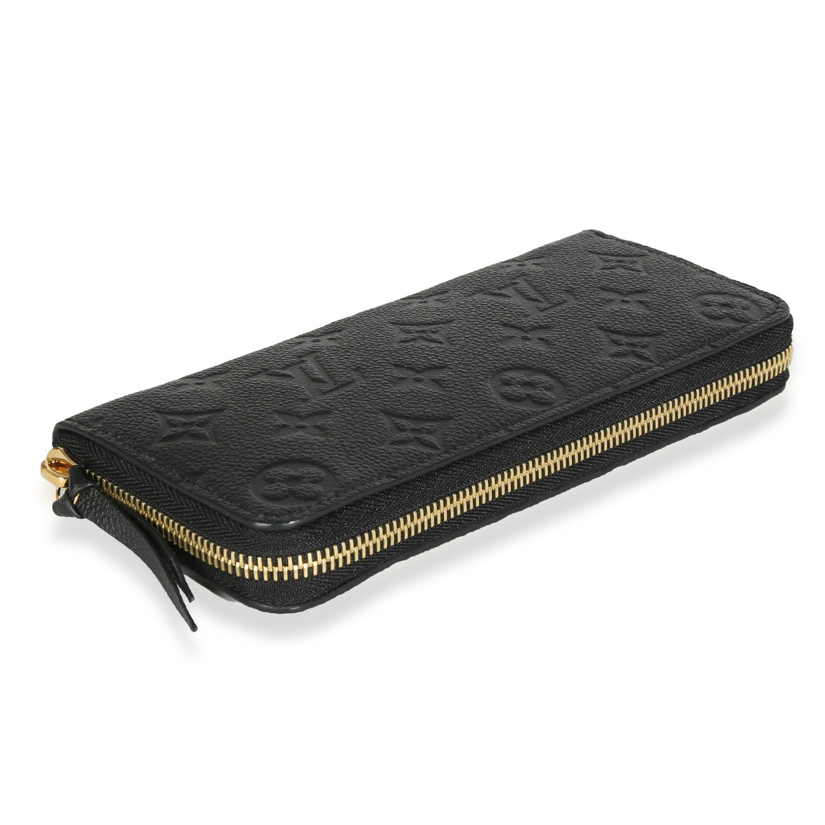 Black Monogram Empreinte Clemence Wallet