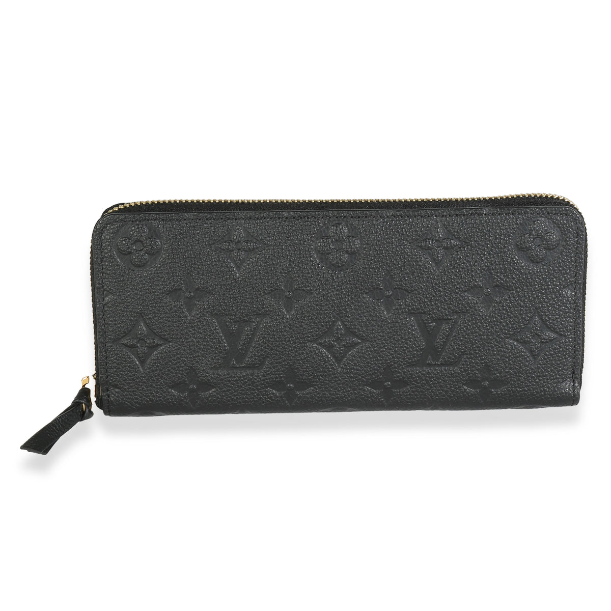 Black Monogram Empreinte Clemence Wallet