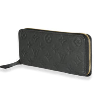 Black Monogram Empreinte Clemence Wallet