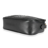 Black Matelasse Small GG Marmont Camera Bag