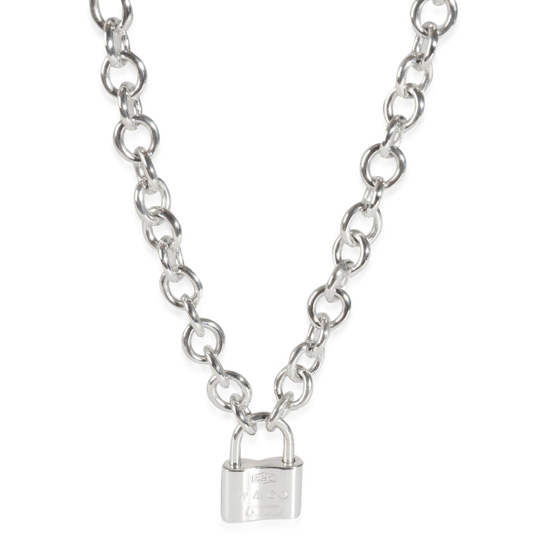 1837 Lock Necklace in Sterling Silver