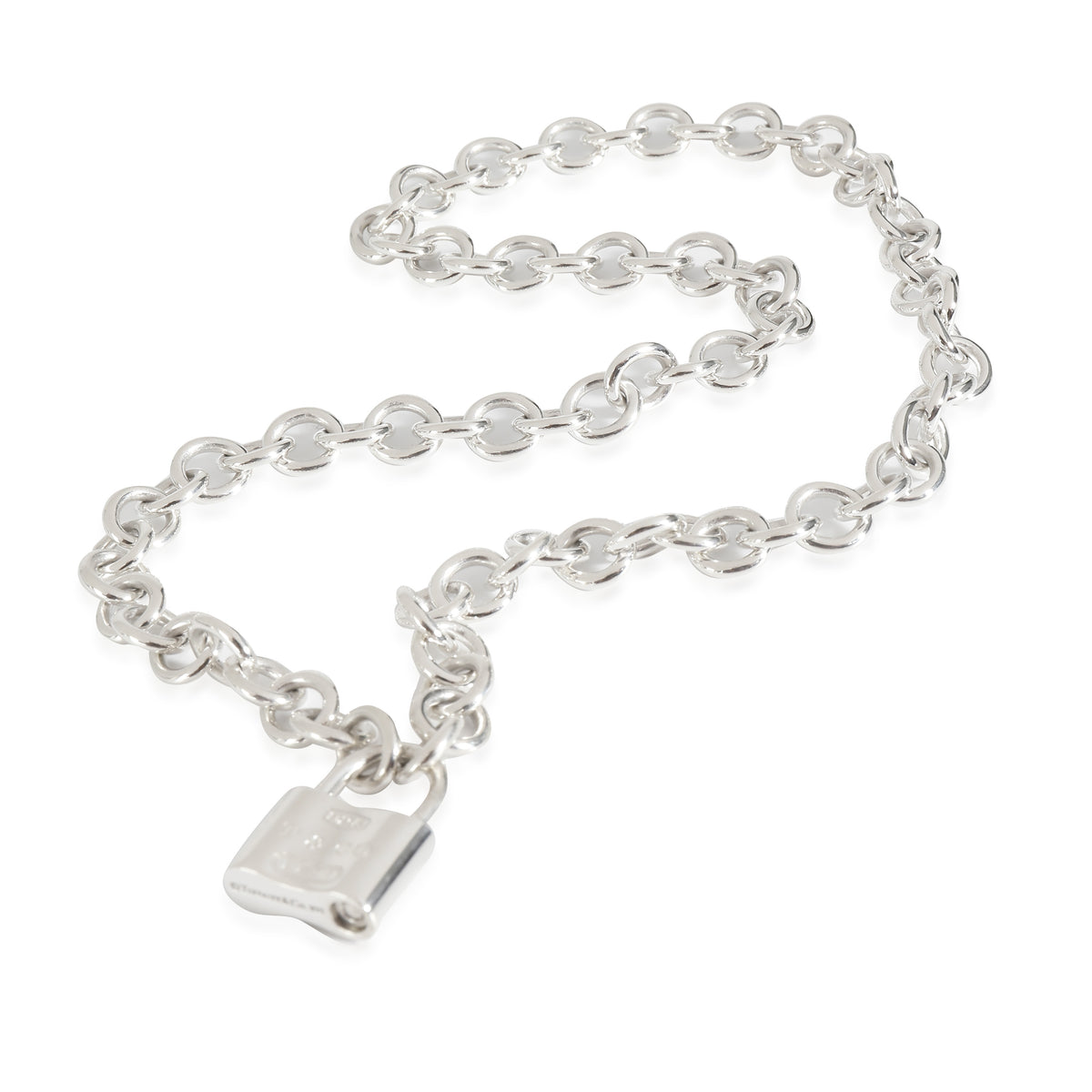 1837 Lock Necklace in Sterling Silver