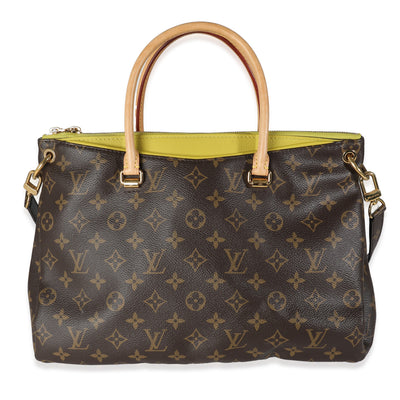 Pistache Monogram Canvas Pallas