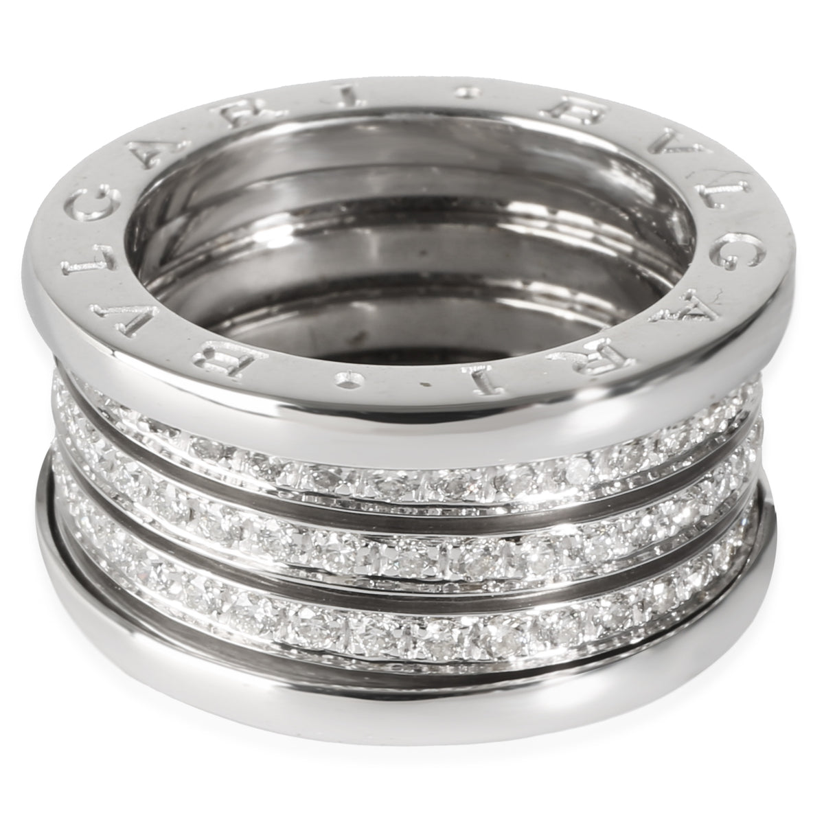 B.zero1 Ring in 18k White Gold 0.75 CTW