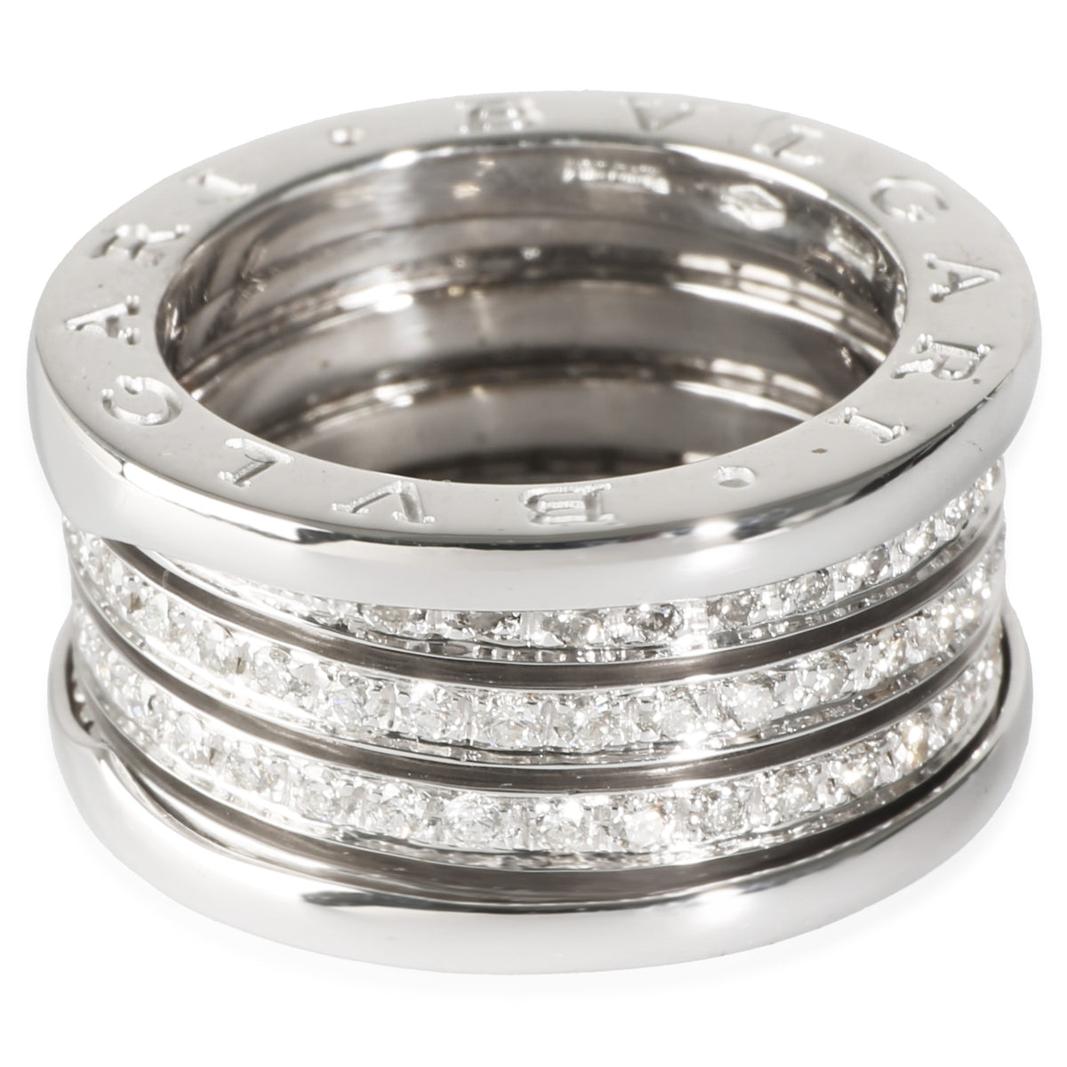 B.zero1 Ring in 18k White Gold 0.75 CTW