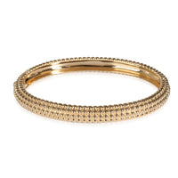 Perlee 5 Row Bangle in 18KT Yellow Gold , Size Medium